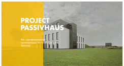 Desktop Screenshot of pro-passivhaus.com